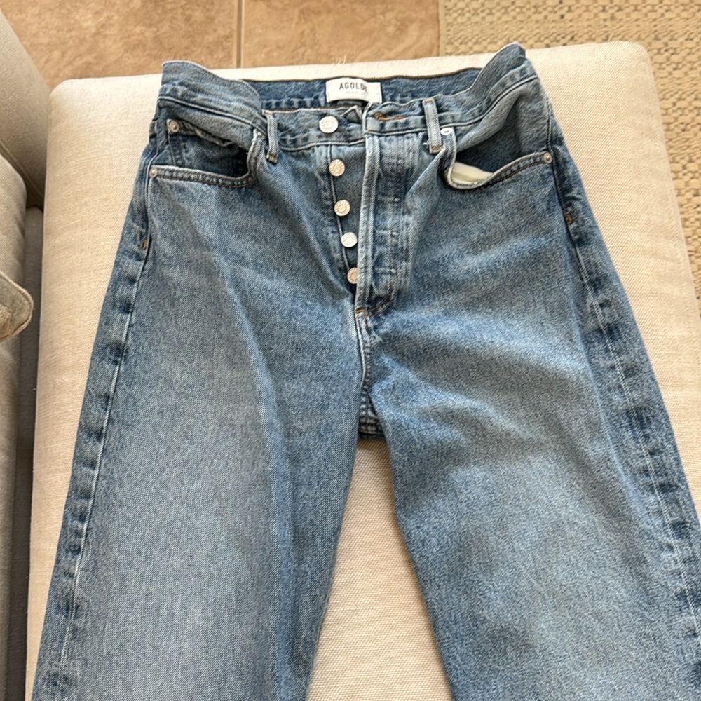 Agolde 90s Pinch Straight Leg Jeans in Navigate